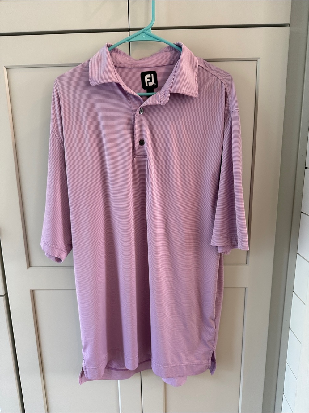 FootJoy Men's Lavender Performance Polo - Light Purple
